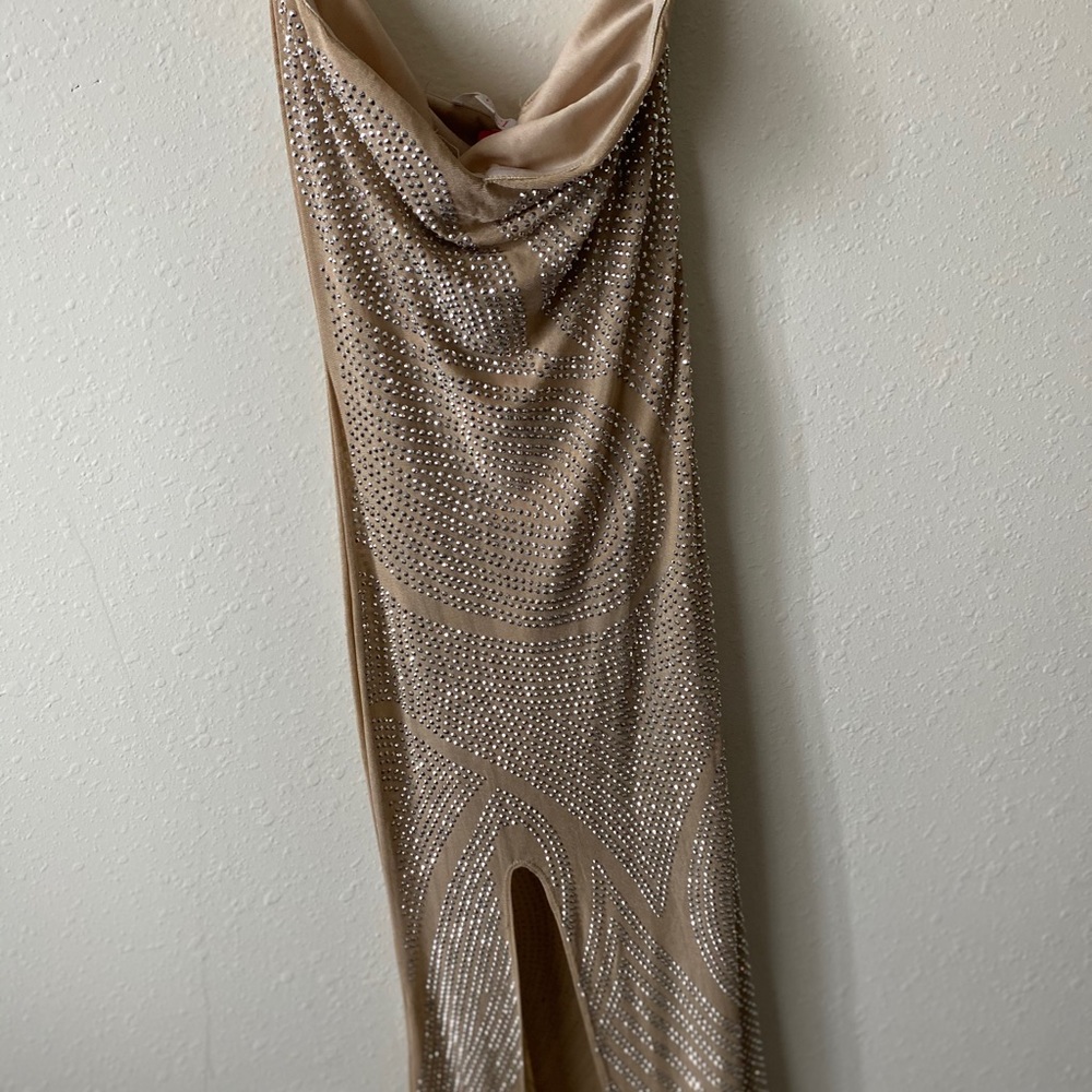 Formal beaded dress
